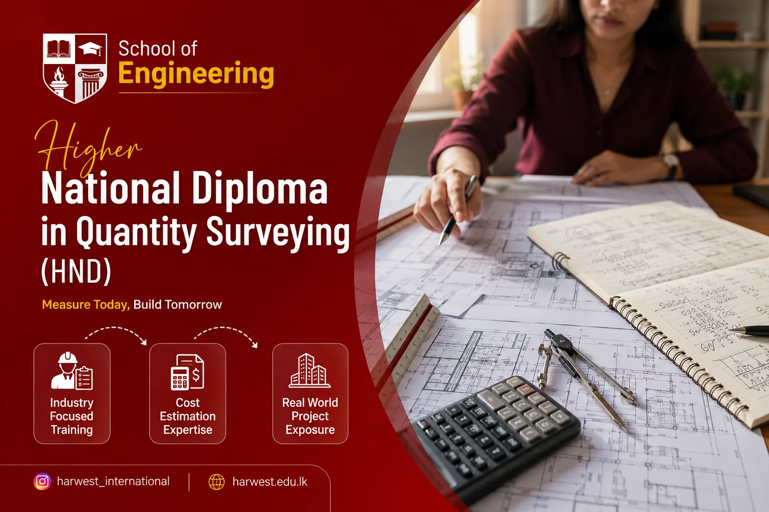 Higher National Diploma in Quantity Surveying