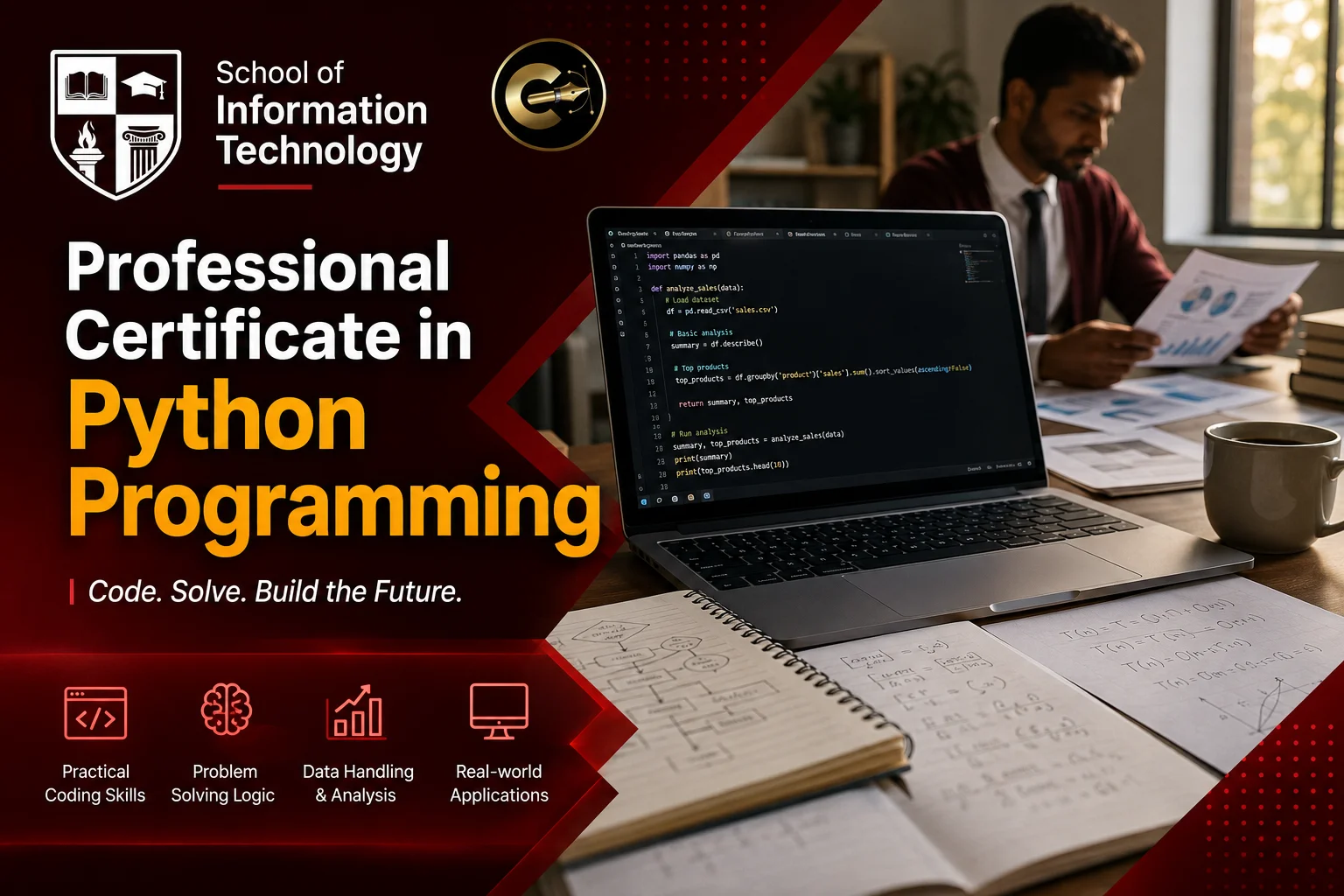 Professional Certificate in Python Programming